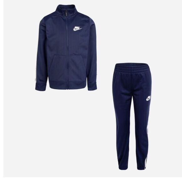 NIKE NSW LOGO TRACKSUIT SET Tracksuits Multi in Size 5 jacket and pants, sweater - Picture 1 of 7
